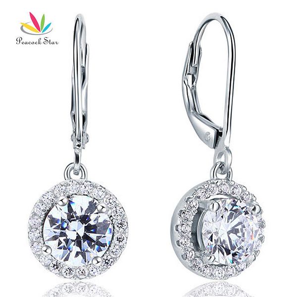 peacock star 2 carat round cut dangle drop solid sterling 925 silver bridal wedding earrings jewelry cfe8073
peacock star 2 carat round cut dangle drop solid sterling 925 silver bridal wedding earrings jewelry cfe8073