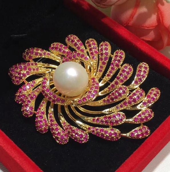 gt;>>>noble jewelry new design deluxe edition 11-12mm freshwater round pearl crystal chrysanthemum brooches, Slivery;golden
gt;>>>noble jewelry new design deluxe edition 11-12mm freshwater round pearl crystal chrysanthemum brooches, Slivery;golden