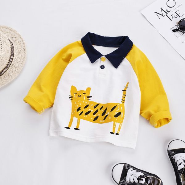 zsiibo children's sweater boys and girls european and american fashion cute animal print long-sleeved lapel children's sweater, Black
zsiibo children's sweater boys and girls european and american fashion cute animal print long-sleeved lapel children's sweater, Black