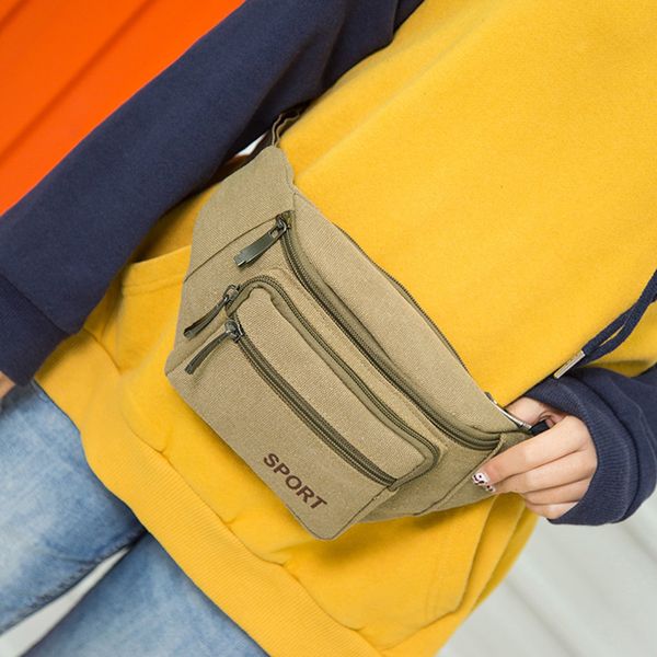 men casual durable fanny waist pack canvas solid color pockets shoulder bag pouch three zipper pockets bags
men casual durable fanny waist pack canvas solid color pockets shoulder bag pouch three zipper pockets bags
