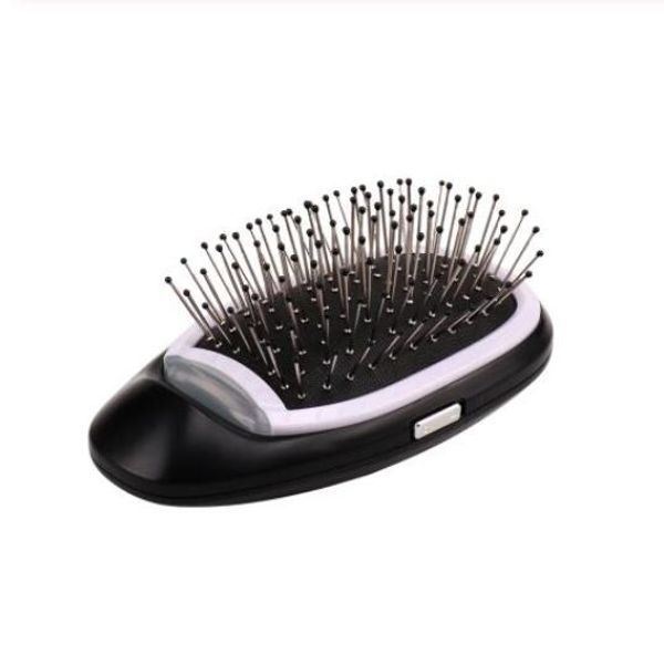 Portable Electric Ionic Hairbrush Negative Ions Hair Comb Brush Hair Modeling Styling Hairbrush, Silver
Portable Electric Ionic Hairbrush Negative Ions Hair Comb Brush Hair Modeling Styling Hairbrush, Silver