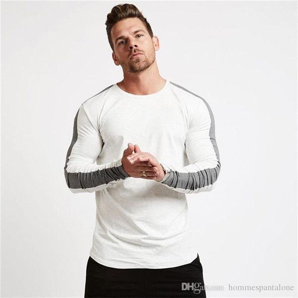 mans pure color designer tshirts fashion spring autumn crew neck man tees casual loose panelled male, White;black
mans pure color designer tshirts fashion spring autumn crew neck man tees casual loose panelled male, White;black