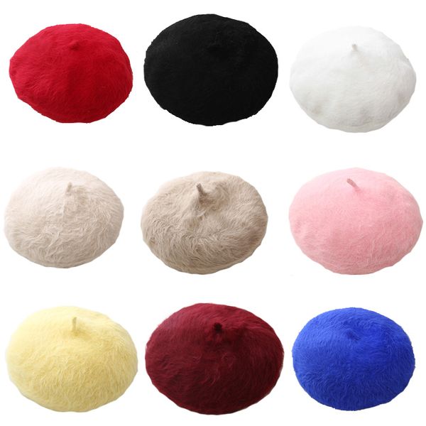 charm lady beret hat elegant multicolor artist fur lapin newsboy beanie beret hat female bonnet caps winter, Blue;gray
charm lady beret hat elegant multicolor artist fur lapin newsboy beanie beret hat female bonnet caps winter, Blue;gray