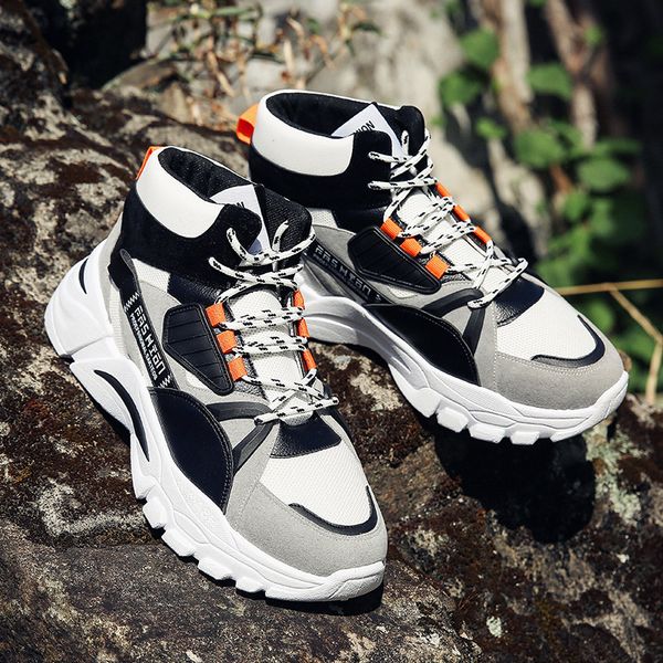 2019 autumn and winter the new men tide shoes korean version high heel shoes sports teens student running
2019 autumn and winter the new men tide shoes korean version high heel shoes sports teens student running
