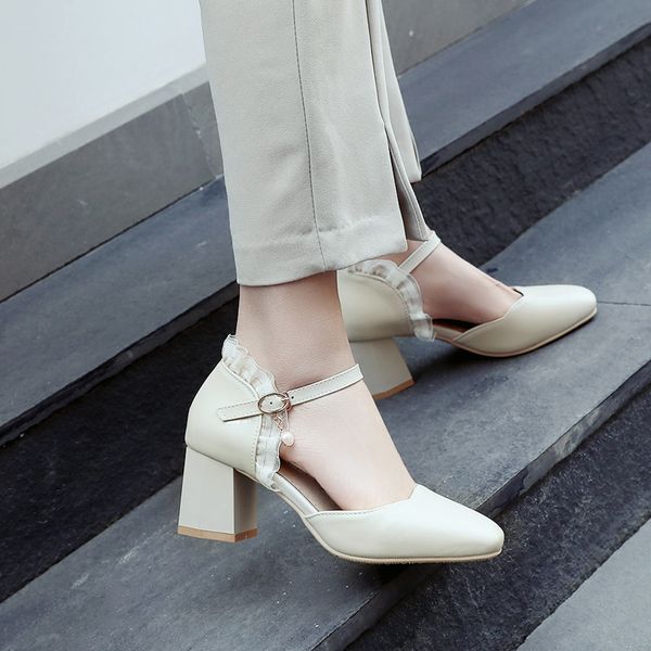 sarairis new fashiplus size 33-46 sweet shoes woman female ankle-strap wholesale pumps women shoes sandals, Black
sarairis new fashiplus size 33-46 sweet shoes woman female ankle-strap wholesale pumps women shoes sandals, Black
