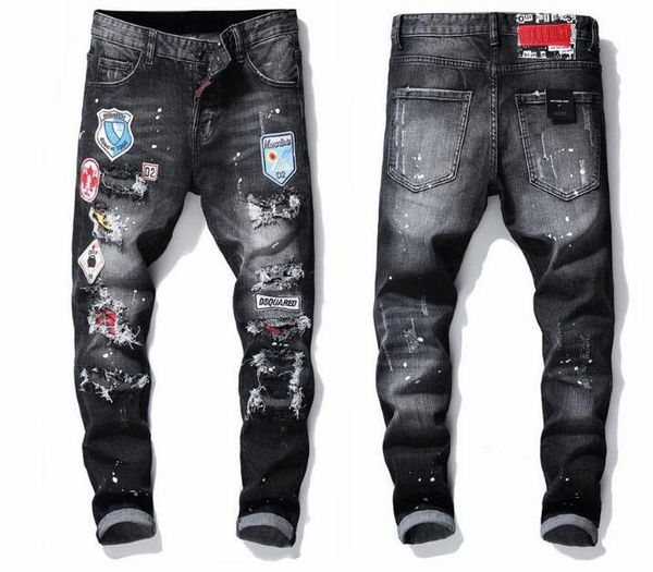 мужских джинсы мужского дизайнер знак разрывы stretch black jeans модельер slim fit омывается motocycle джинсовых брюк hip hop панелей брюки, Blue
мужских джинсы мужского дизайнер знак разрывы stretch black jeans модельер slim fit омывается motocycle джинсовых брюк hip hop панелей брюки, Blue