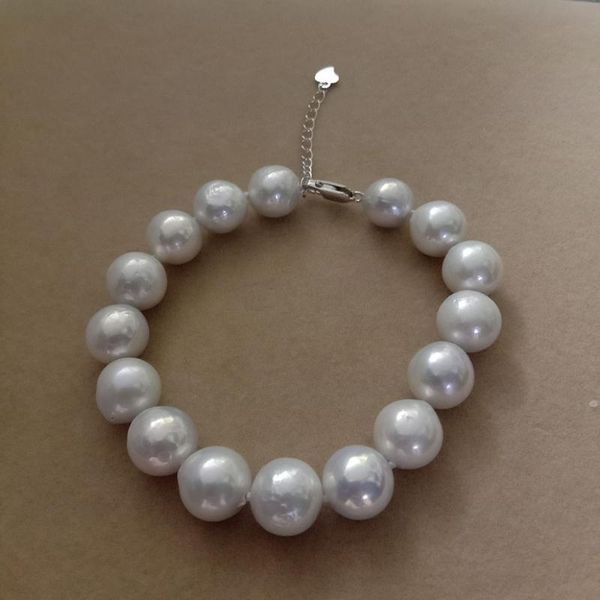 high luster,100% nature freshwater pearl bracelet with 925 silver clasp ,big + near round-diameter 11-13 mm, Black
high luster,100% nature freshwater pearl bracelet with 925 silver clasp ,big + near round-diameter 11-13 mm, Black