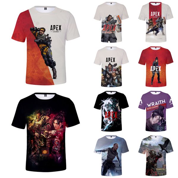 

apex legends t-shirts 24 designs 3d printed kids & t shirt tees game cosplay clothes kids clothing dhl ss37, Blue