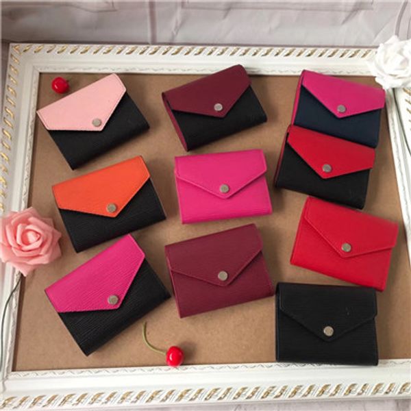 wholesale lady luxury genuine leather quality wallet short wallet colorful card holder women classic zipper pocket date code 41938 with box, Red;black
wholesale lady luxury genuine leather quality wallet short wallet colorful card holder women classic zipper pocket date code 41938 with box, Red;black