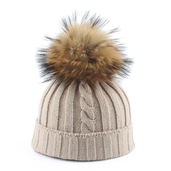 2019 womens hat big real fur pompom beanie cap girls winter hats for women parent-child knitted hat cotton skullies, Blue;gray
2019 womens hat big real fur pompom beanie cap girls winter hats for women parent-child knitted hat cotton skullies, Blue;gray