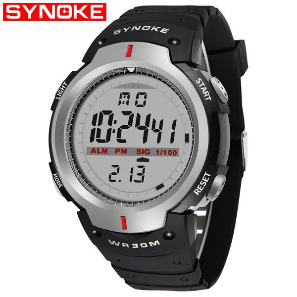 synoke electronic watch sports men waterproof multi-functional outdoor mountain climbing watch large screen factory direct selli, Slivery;brown
synoke electronic watch sports men waterproof multi-functional outdoor mountain climbing watch large screen factory direct selli, Slivery;brown