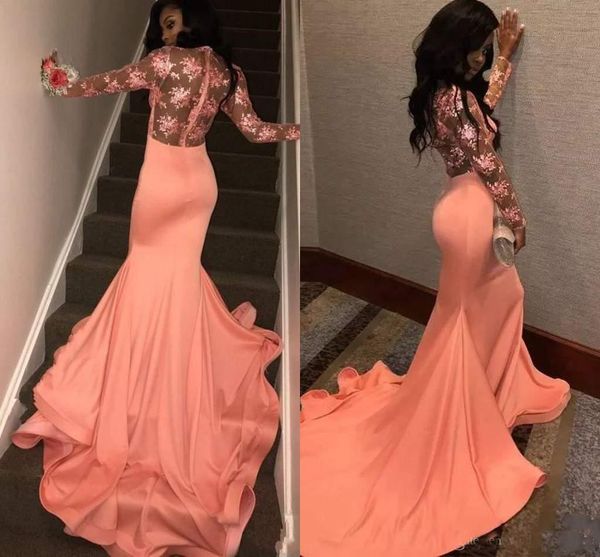 graceful mermaid evening dresses long sleeve zipper back lace with appliques long evening gowns prom dresses, Black;red
graceful mermaid evening dresses long sleeve zipper back lace with appliques long evening gowns prom dresses, Black;red