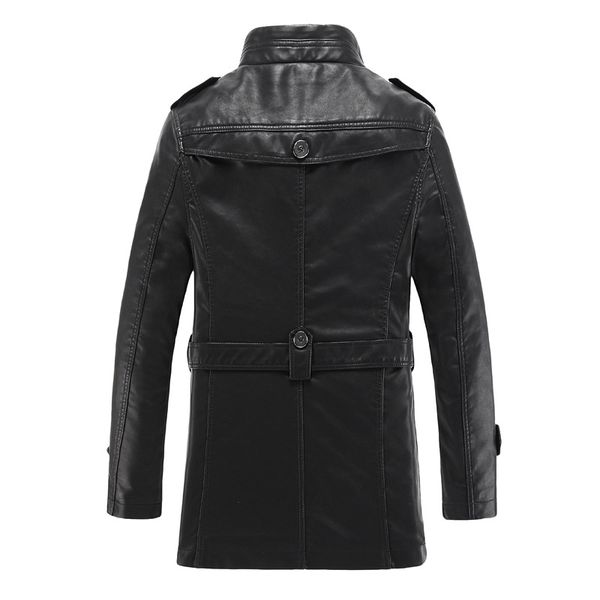мужское кожаное пальто мех slim fit средней длины stand collar пояса кожаные куртки осень и зима плюс бархат slim fit мотоциклов ja, Black
мужское кожаное пальто мех slim fit средней длины stand collar пояса кожаные куртки осень и зима плюс бархат slim fit мотоциклов ja, Black