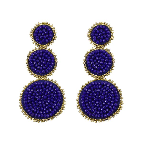 wholesale- fashion luxury designer exaggerated bohemia colorful hand beaded multi circles dangle stud earrings for woman, Golden;silver
wholesale- fashion luxury designer exaggerated bohemia colorful hand beaded multi circles dangle stud earrings for woman, Golden;silver