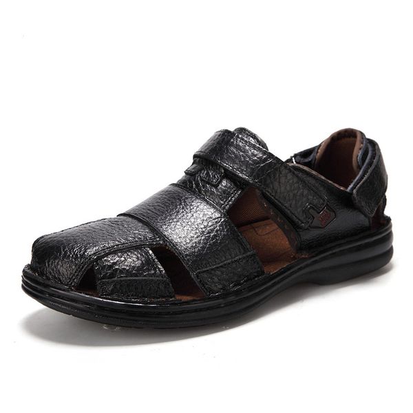 2019 new summer leather breathable wear men beach sandals hollow slippers outdoor beach casual shoes male sandals water shoes
2019 new summer leather breathable wear men beach sandals hollow slippers outdoor beach casual shoes male sandals water shoes