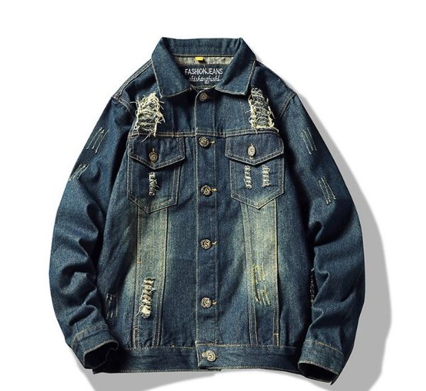 mens jackets fashion retro washed ripped frayed spring and autumn casual lapel loose jacket outwear long sleeve m-3xl, Black;brown
mens jackets fashion retro washed ripped frayed spring and autumn casual lapel loose jacket outwear long sleeve m-3xl, Black;brown