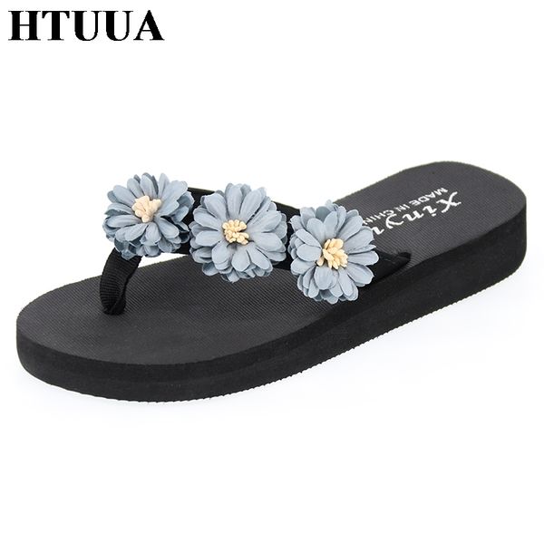 htuua fashion handmade flowers slippers women flat slides platform sandals boho beach flip flops summer ladies shoes sx2130, Black
htuua fashion handmade flowers slippers women flat slides platform sandals boho beach flip flops summer ladies shoes sx2130, Black