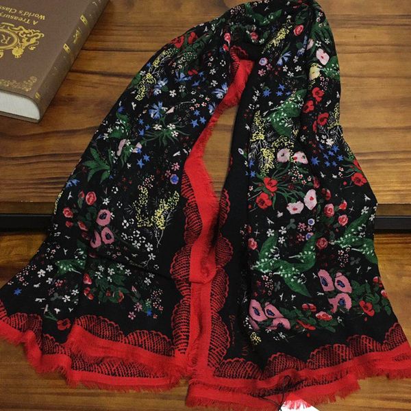 wholesale-brand design black color print floral 100%cashmere materail thin and soft square scarf for women size 130cm-130cm, Blue;gray
wholesale-brand design black color print floral 100%cashmere materail thin and soft square scarf for women size 130cm-130cm, Blue;gray