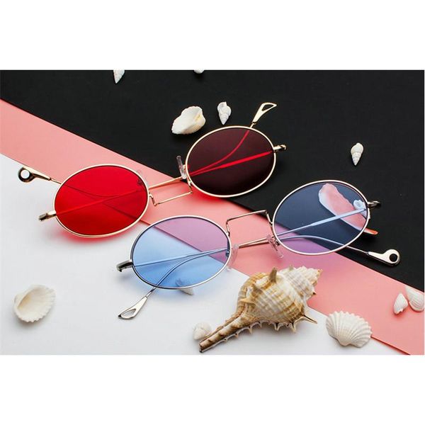 mincl/small oval sunglasses small size men male black round metal frame sun glasses for women red lens sunglasses with box fml d18102305, White;black
mincl/small oval sunglasses small size men male black round metal frame sun glasses for women red lens sunglasses with box fml d18102305, White;black