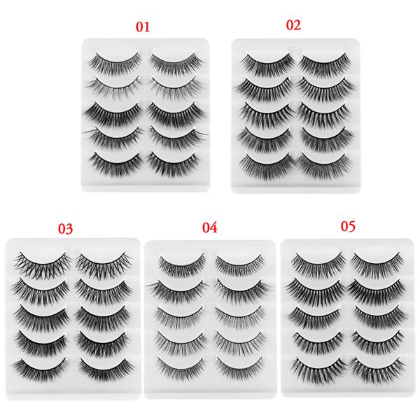 5 pairs mixed styles soft mink hair false eyelashes wispy fluffy fake lashes 3d natural eyelash extension makeup toool
5 pairs mixed styles soft mink hair false eyelashes wispy fluffy fake lashes 3d natural eyelash extension makeup toool