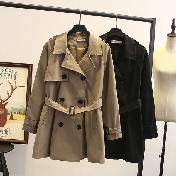 plus size women clothing autumn trench coat double breasted loose casual outwear windbreaker female long trenchcoat outdoor 4xl, Tan;black
plus size women clothing autumn trench coat double breasted loose casual outwear windbreaker female long trenchcoat outdoor 4xl, Tan;black