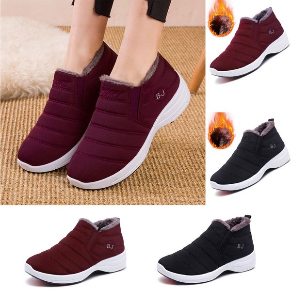 water proof fur insole warm winter snow boots ankle plush women's ladies winter snow boots ankle bootie cotton padded shoes, Black
water proof fur insole warm winter snow boots ankle plush women's ladies winter snow boots ankle bootie cotton padded shoes, Black