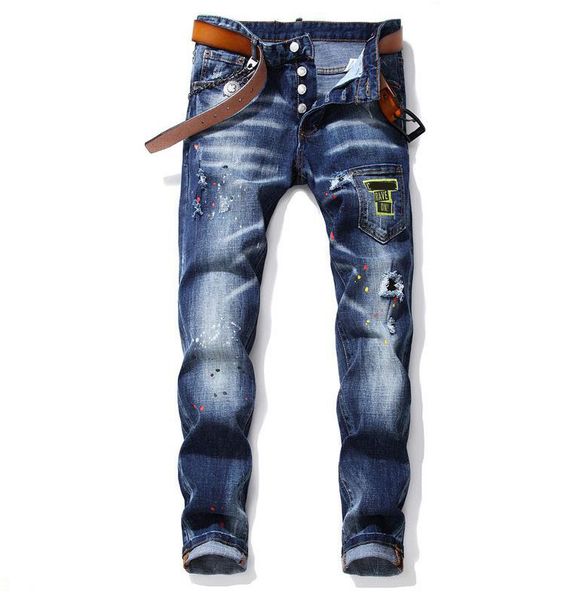 2019 new jean luxury men de igner jean hole zipper fly patch lim pant little feet locomotive men jean ize 29 40
2019 new jean luxury men de igner jean hole zipper fly patch lim pant little feet locomotive men jean ize 29 40