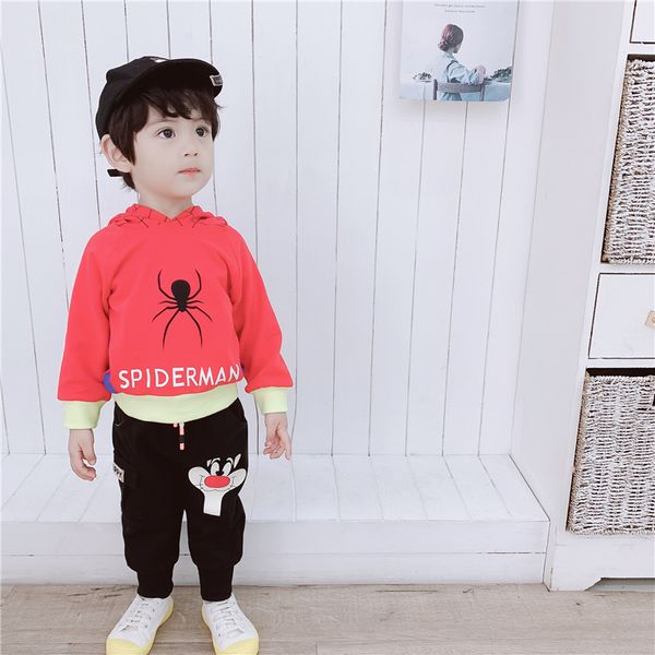 2020 autumn children long-sleeved sweater 2-piece cartoon ins kids boy's suit, White
2020 autumn children long-sleeved sweater 2-piece cartoon ins kids boy's suit, White