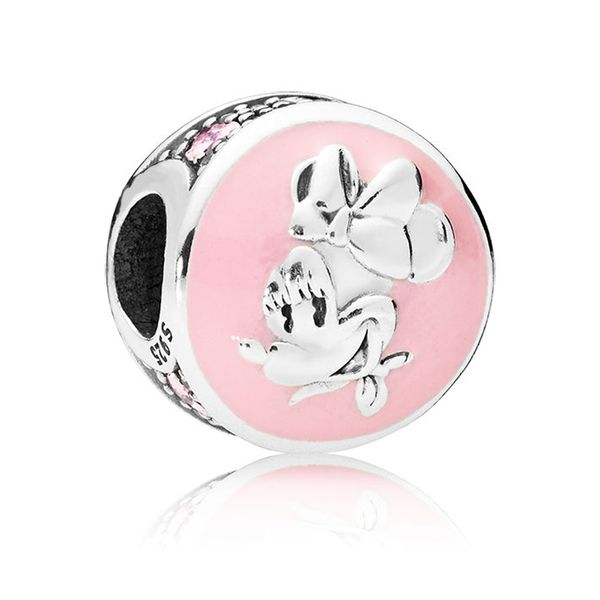 new 100% 925 sterling silver vintage charm bubblegum pink enamel & pink cz fit original women's fashion lovely jewelry gift, Black
new 100% 925 sterling silver vintage charm bubblegum pink enamel & pink cz fit original women's fashion lovely jewelry gift, Black