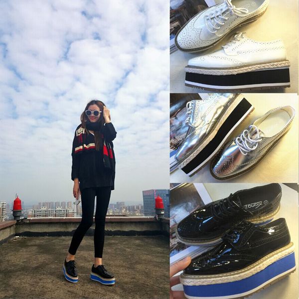 2016 new style british style varved hemp rope thick bottomed platform shoes women's origional product import women's shoes-219-1, Black
2016 new style british style varved hemp rope thick bottomed platform shoes women's origional product import women's shoes-219-1, Black