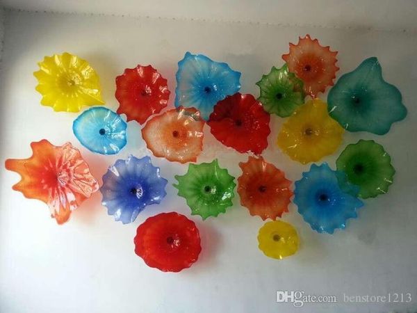 multi color murano glass plates wall art scallop edges mouth blown glass flower wall art lamps decorative style wall lights
multi color murano glass plates wall art scallop edges mouth blown glass flower wall art lamps decorative style wall lights