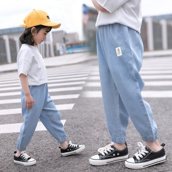 children's western-style tencel jeans anti-mosquito anti-mosquito jeans children's air-conditioning pants wear pants outside, Blue
children's western-style tencel jeans anti-mosquito anti-mosquito jeans children's air-conditioning pants wear pants outside, Blue