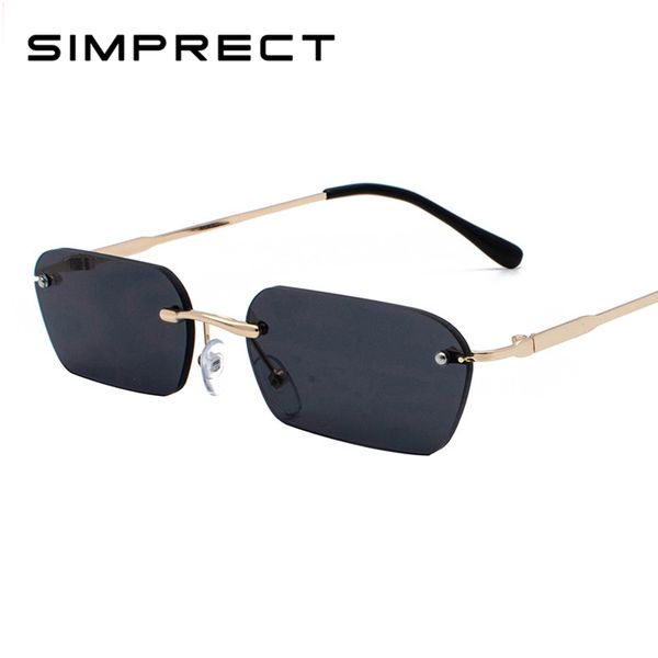 simprect 2020 rimless square sunglasses women metal small sun glasses for men brand designer fashion lunette de soleil yj1028, White;black
simprect 2020 rimless square sunglasses women metal small sun glasses for men brand designer fashion lunette de soleil yj1028, White;black
