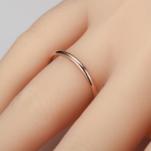 2mm very fine titanium steel stainless steel couples ring shiny side korean-style women's fashion ring, Golden;silver
2mm very fine titanium steel stainless steel couples ring shiny side korean-style women's fashion ring, Golden;silver