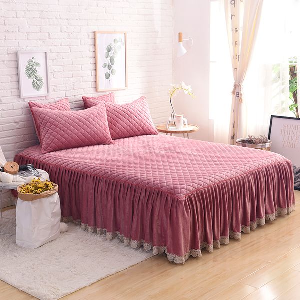 fb1901002 bean sand color khaki gray pink red luxury fleece fabric cotton thick bed skirt bedding set lace edge bedspread pillowcases
fb1901002 bean sand color khaki gray pink red luxury fleece fabric cotton thick bed skirt bedding set lace edge bedspread pillowcases