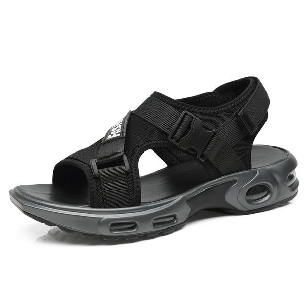 cross tied sandals for men air cushion shoes summer buckle sandals wearproof nonslip sandal men zy3521, Black
cross tied sandals for men air cushion shoes summer buckle sandals wearproof nonslip sandal men zy3521, Black