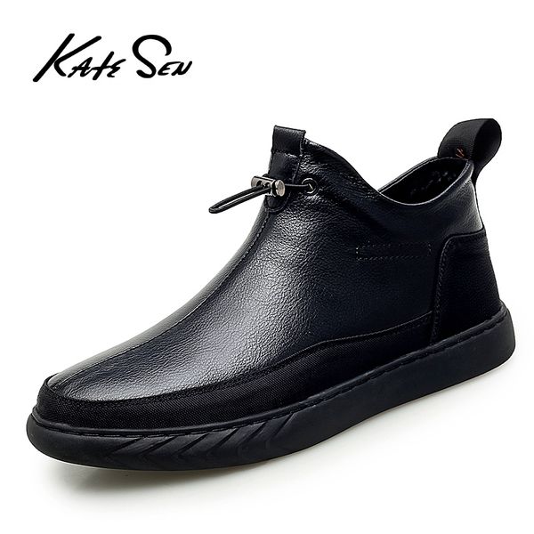 katesen new plush keep super warm men boots winter boots rubber plush snow england ankle for men winter shoes, Black
katesen new plush keep super warm men boots winter boots rubber plush snow england ankle for men winter shoes, Black