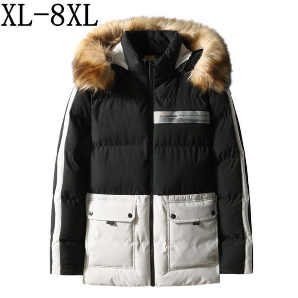30 degree thick warm parkas 2019 new winter jacket men casual outwear hooded fur collar winter coat men plus size 6xl 7xl 8xl, Tan;black
30 degree thick warm parkas 2019 new winter jacket men casual outwear hooded fur collar winter coat men plus size 6xl 7xl 8xl, Tan;black