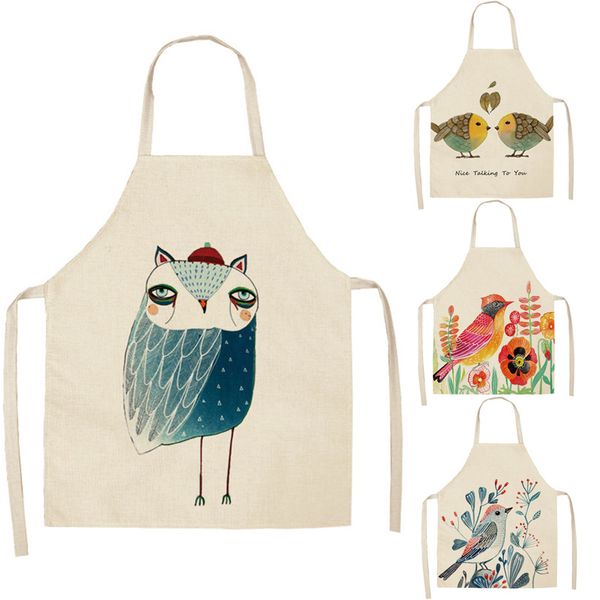 1 pcs bird flower branch printed kitchen aprons for women household cleaning accessories cotton linen cooking apron
1 pcs bird flower branch printed kitchen aprons for women household cleaning accessories cotton linen cooking apron