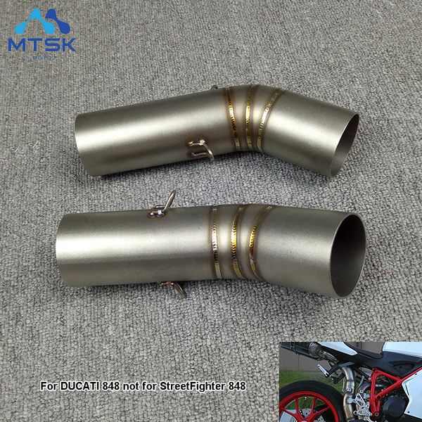 motorcycle exhaust middle pipe round muffler for 848 connect muffler link moto accessories slip-on
motorcycle exhaust middle pipe round muffler for 848 connect muffler link moto accessories slip-on