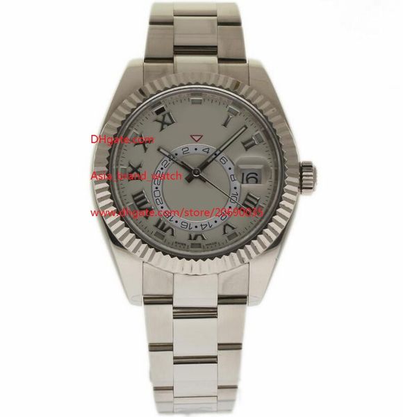 factory supplier luxury wristwatches sapphire 42mm white dial 326939 automatic mechanical mens men's watch watches, Slivery;brown
factory supplier luxury wristwatches sapphire 42mm white dial 326939 automatic mechanical mens men's watch watches, Slivery;brown