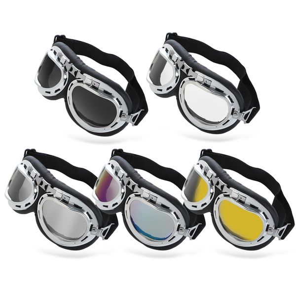 uv-resistant protective glasses windproof motorcycle goggle for outdoor sports, Black
uv-resistant protective glasses windproof motorcycle goggle for outdoor sports, Black
