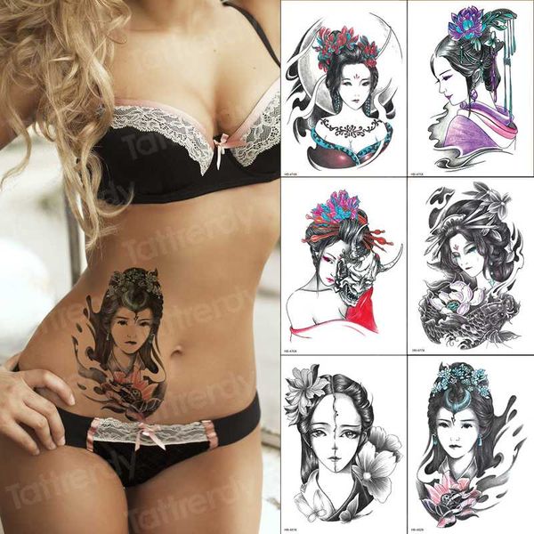 temporary tattoo sticker geisha wholesale 6pcs/lot stickers bikini tattoo for girls woman temporary fashion tattoos waterproof
temporary tattoo sticker geisha wholesale 6pcs/lot stickers bikini tattoo for girls woman temporary fashion tattoos waterproof