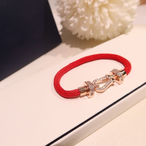 s925 pure silver lucky red rope horseshoe bracelet simple and popular red rope hand rope lovers valentine's day gift ing, Black
s925 pure silver lucky red rope horseshoe bracelet simple and popular red rope hand rope lovers valentine's day gift ing, Black