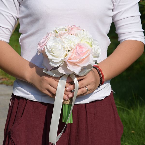 2019 silk artificial rose flowers bridesmaid bouquets beach bride marriage bridesmaid hand holds home decoration wedding flowers
2019 silk artificial rose flowers bridesmaid bouquets beach bride marriage bridesmaid hand holds home decoration wedding flowers