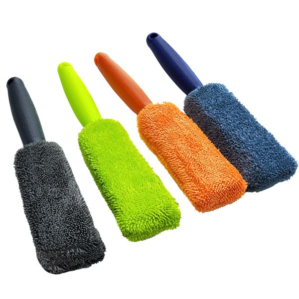 4colors/set cleaning brush superfine fiber double sided car wheel soft practical handheld long handle lightweight effortless
4colors/set cleaning brush superfine fiber double sided car wheel soft practical handheld long handle lightweight effortless