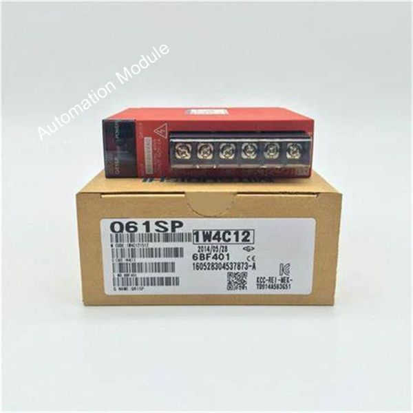 1 pc new mitsubishi q61sp melsec q series slim type power supply module 100-240vac input 5vdc 2a output 1y warranty
1 pc new mitsubishi q61sp melsec q series slim type power supply module 100-240vac input 5vdc 2a output 1y warranty