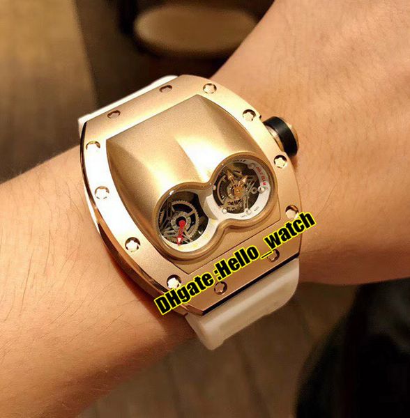 new rm053 unique double gold dial swiss quartz movement mens watch rose gold case white rubber strap sport watches hello_watch, Slivery;brown
new rm053 unique double gold dial swiss quartz movement mens watch rose gold case white rubber strap sport watches hello_watch, Slivery;brown