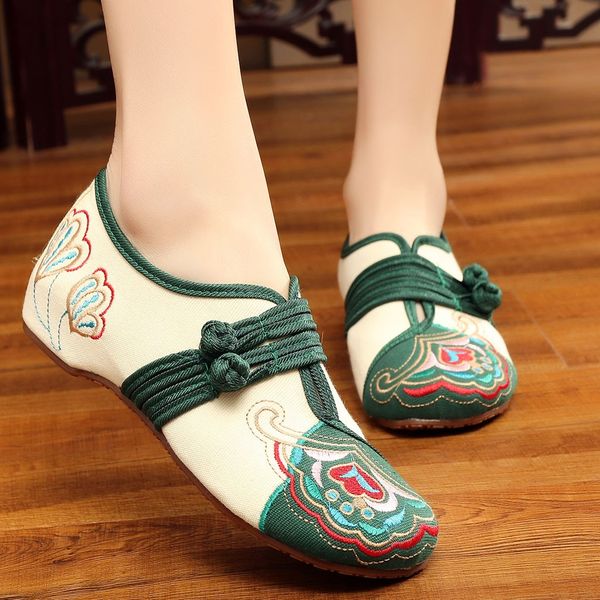 women's embroidered cotton double buckles old beijing flats vintage casual shoes breathable women's sneaker slip on casual, Black
women's embroidered cotton double buckles old beijing flats vintage casual shoes breathable women's sneaker slip on casual, Black