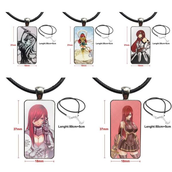 anime erza scarlet fairy tail for women kids vintage jewelry steel color glass cabochon choker pendant long rectangle necklace, Silver
anime erza scarlet fairy tail for women kids vintage jewelry steel color glass cabochon choker pendant long rectangle necklace, Silver